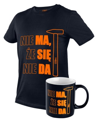 T-shirt z nadrukiem, MA SIĘ DA, rozmiar XXL