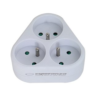 ELK303W Esperabza rozgałęźnik elektr. 3 gn. biały