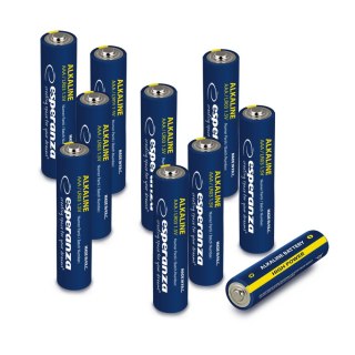 EZB113 Esperanza baterie alkaliczne aaa 10szt zgrzewka zawieszana