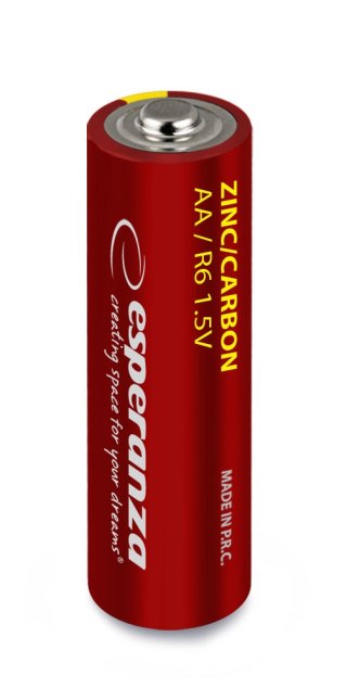 EZB203 Esperanza baterie zn-c aa 4szt zgrzewka
