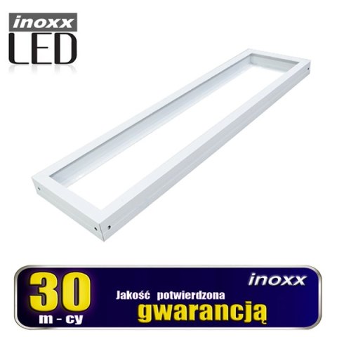 Panel led sufitowy 120x30 36w lampa slim kaseton 3000k ciepły+ ramka natynkowa Panel led sufitowy 120x30 36w lampa slim kaseton 3000k ciepły+ ramka natynkowa