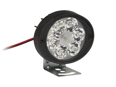 23-259# Samochodowa lampa robocza 6 led 12w 10v-30v 4000k 1200lm 23-259# Samochodowa lampa robocza 6 led 12w 10v-30v 4000k 1200lm