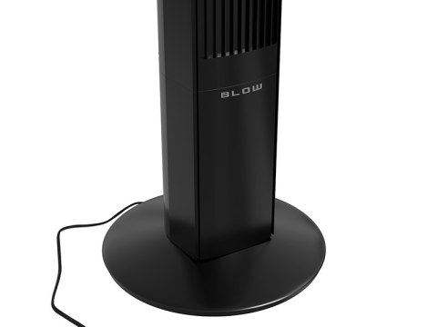 44-654# Wentylator kolumnowy xxl 121cm 90w czarny