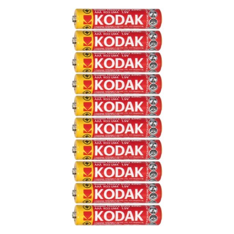 Baterie Kodak ZINC Super Heavy Duty AAA LR03, 10 szt. Baterie Kodak ZINC Super Heavy Duty AAA LR03, 10 szt.