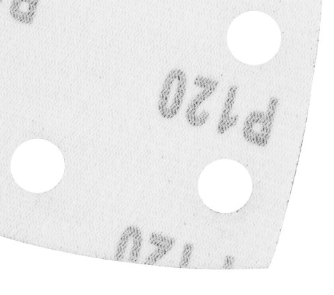 Papiery ścierne na rzep, żelazko 102 x 152 mm, P120, 5 szt., z 11 otworami Papiery ścierne na rzep, żelazko 102 x 152 mm, P120, 5 szt., z 11 otworami