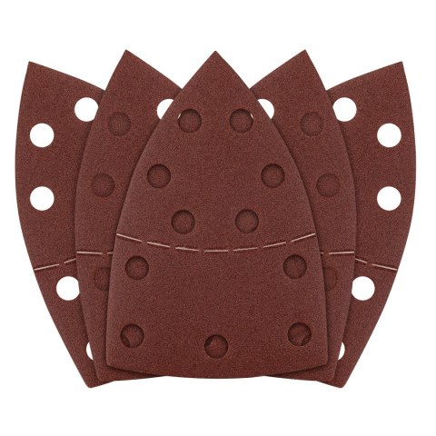Papiery ścierne na rzep, żelazko 102 x 152 mm, P150, 5 szt., z 11 otworami Papiery ścierne na rzep, żelazko 102 x 152 mm, P150, 5 szt., z 11 otworami