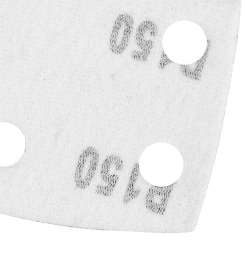 Papiery ścierne na rzep, żelazko 102 x 152 mm, P150, 5 szt., z 11 otworami Papiery ścierne na rzep, żelazko 102 x 152 mm, P150, 5 szt., z 11 otworami
