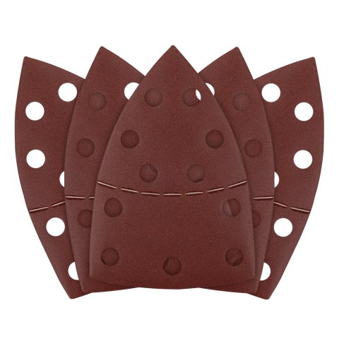 Papiery ścierne na rzep, żelazko 102 x 152 mm, P220, 5 szt., z 11 otworami Papiery ścierne na rzep, żelazko 102 x 152 mm, P220, 5 szt., z 11 otworami