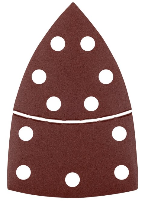 Papiery ścierne na rzep, żelazko 102 x 152 mm, P220, 5 szt., z 11 otworami Papiery ścierne na rzep, żelazko 102 x 152 mm, P220, 5 szt., z 11 otworami
