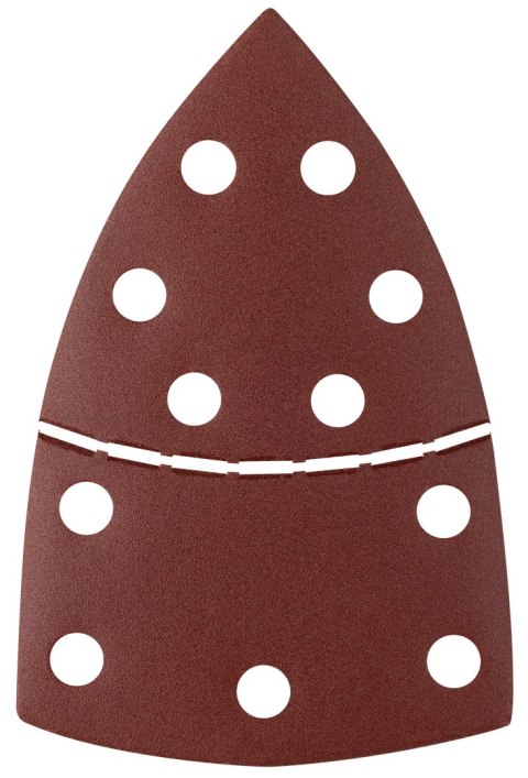 Papiery ścierne na rzep, żelazko 102 x 152 mm, P240, 5 szt., z 11 otworami Papiery ścierne na rzep, żelazko 102 x 152 mm, P240, 5 szt., z 11 otworami