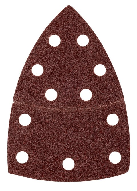 Papiery ścierne na rzep, żelazko 102 x 152 mm, P40, 5 szt., z 11 otworami Papiery ścierne na rzep, żelazko 102 x 152 mm, P40, 5 szt., z 11 otworami