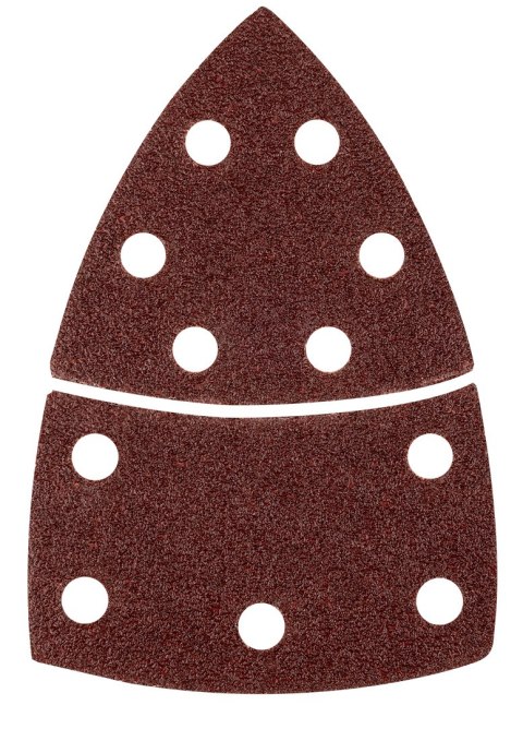 Papiery ścierne na rzep, żelazko 102 x 152 mm, P40, 5 szt., z 11 otworami Papiery ścierne na rzep, żelazko 102 x 152 mm, P40, 5 szt., z 11 otworami