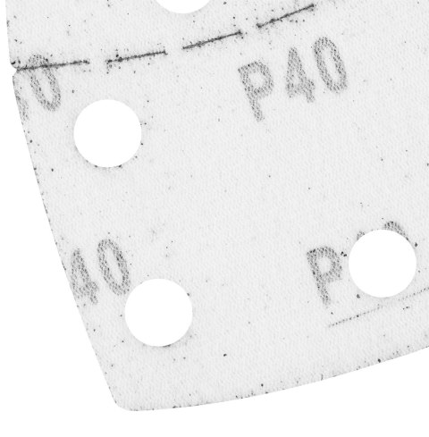 Papiery ścierne na rzep, żelazko 102 x 152 mm, P40, 5 szt., z 11 otworami Papiery ścierne na rzep, żelazko 102 x 152 mm, P40, 5 szt., z 11 otworami
