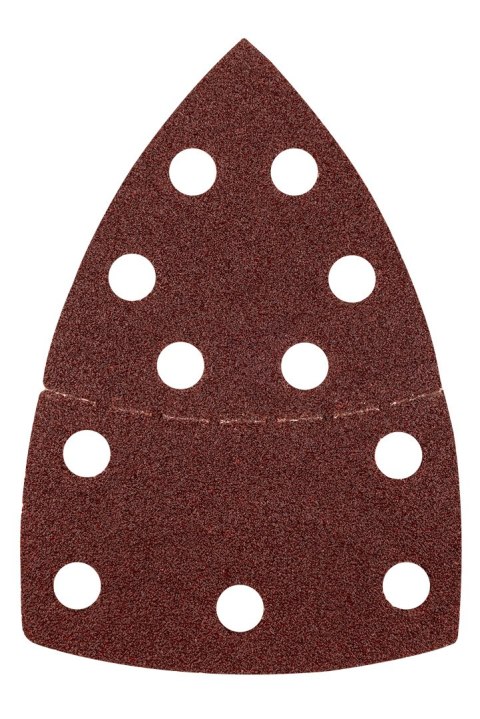 Papiery ścierne na rzep, żelazko 102 x 152 mm, P60, 5 szt., z 11 otworami Papiery ścierne na rzep, żelazko 102 x 152 mm, P60, 5 szt., z 11 otworami