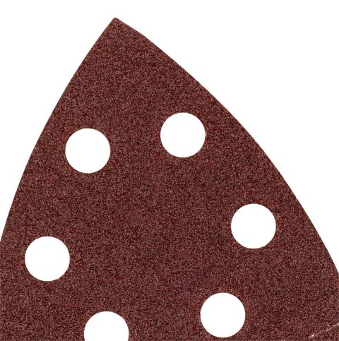 Papiery ścierne na rzep, żelazko 102 x 152 mm, P60, 5 szt., z 11 otworami Papiery ścierne na rzep, żelazko 102 x 152 mm, P60, 5 szt., z 11 otworami