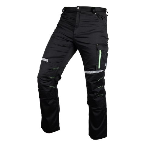 Spodnie robocze Mix&Match, czarne, rozmiar XXXL
