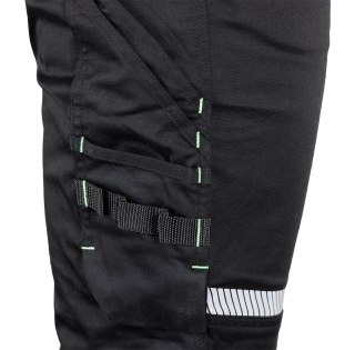 Spodnie robocze Mix&Match, czarne, rozmiar XXXL