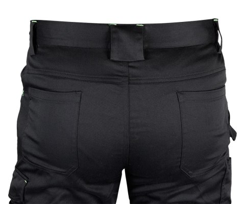 Spodnie robocze Mix&Match, czarne, rozmiar XXXL