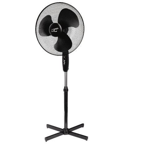 WENTYLATOR PODŁOGOWY 40CM CZARNY WENTYLATOR PODŁOGOWY 40CM CZARNY