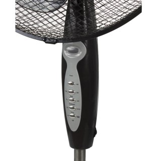Wentylator podłogowy GreenBlue, 40W, 3 poziomy siły nawiewu, 1.25m wysokości 1,5m przewodu, z pilotem i timerem do 7,5h, GB580
