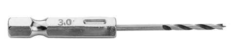 Wiertło do drewna Hex 3.0 mm Wiertło do drewna Hex 3.0 mm