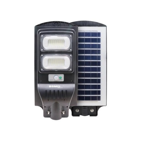 LAMPA LED ULICZNA SOLARNA 100W 10AH 6000K 2000LM + UCHWYT LAMPA LED ULICZNA SOLARNA 100W 10AH 6000K 2000LM + UCHWYT