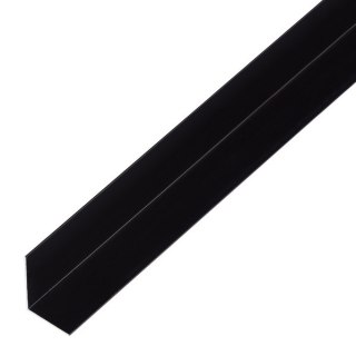 PROFIL KĄTOWY ALUMINIOWY ANODOWY CZARNY 1000X25X25X1,0
