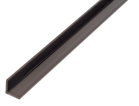 PROFIL KĄTOWY PVC CZARNY 1000X15X15X1,2 PROFIL KĄTOWY PVC CZARNY 1000X15X15X1,2