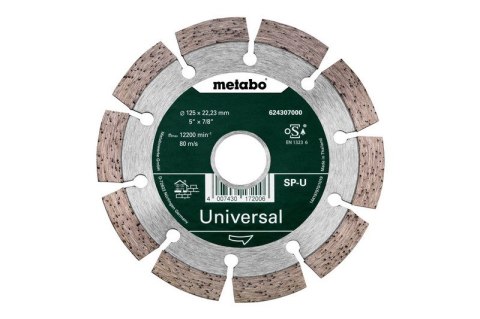 TARCZA DIAMENTOWA SEGMENTOWA DO BETONU 125*22.23MM TARCZA DIAMENTOWA SEGMENTOWA DO BETONU 125*22.23MM