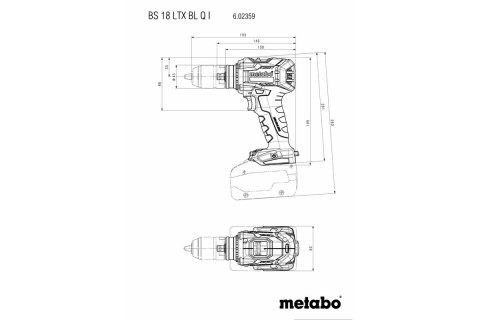 WIERTARKO-WKRĘTARKA AKUMULATOROWA BS 18 LTX BL Q 0*AH WIERTARKO-WKRĘTARKA AKUMULATOROWA BS 18 LTX BL Q 0*AH