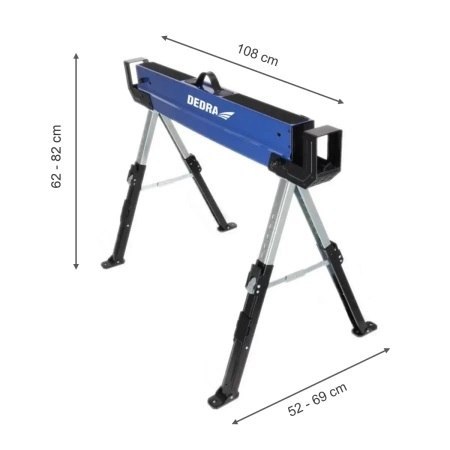 KOBYŁKI METALOWE 2SZT UDŹWIG MAX 1180KG/PARA KOBYŁKI METALOWE 2SZT UDŹWIG MAX 1180KG/PARA