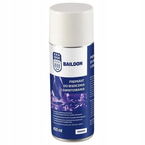 PREPARAT DO WIERCENIA I GWINTOWANIA 400ML BAILDON PREPARAT DO WIERCENIA I GWINTOWANIA 400ML BAILDON