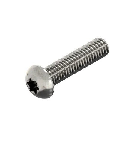 WKRĘT DO METALU Z ŁBEM KULISTYM A2 TX 4*10MM 7380-1 6-KARB. WKRĘT DO METALU Z ŁBEM KULISTYM A2 TX 4*10MM 7380-1 6-KARB.