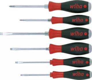 ZESTAW WKRĘTAKÓW SOFTFINISH PŁASKI 6 CZĘŚCI