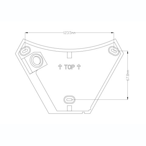 Lampa LED z czujnikiem ruchu Maclean, czujnik PIR, Kolor biały, 10W, IP54, 800lm, MCE290 W