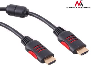 MCTV-813 42188 Przewód kabel hdmi-hdmi 3m v1.4 30AWG z filtrami ferrytowymi