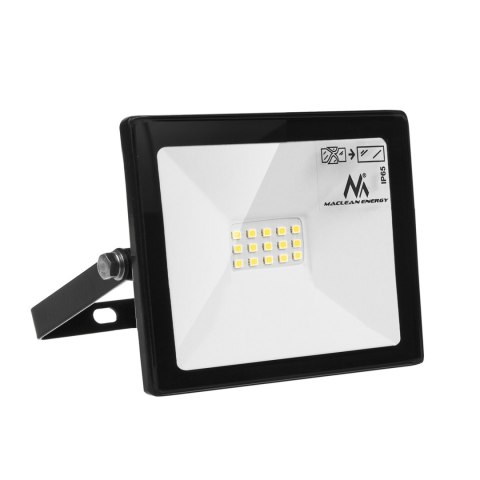 Naświetlacz LED Maclean, slim, 10W, Cold White (6000K), IP65, PREMIUM, MCE510 CW Naświetlacz LED Maclean, slim, 10W, Cold White (6000K), IP65, PREMIUM, MCE510 CW