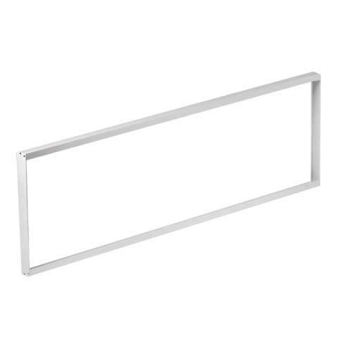 Rama natynkowa dla paneli Maclean, LED sufitowych Energy, O wymiarach 1195 x 295 mm, Wysokość 5cm, Aluminiowa biała, MCE542 Rama natynkowa dla paneli Maclean, LED sufitowych Energy, O wymiarach 1195 x 295 mm, Wysokość 5cm, Aluminiowa biała, MCE542
