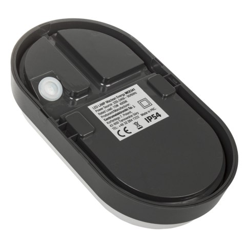 Lampa LED ścienno sufitowa Maclean, kolor szary, GR 1100lm, 15W, IP54, kolor światła naturalny biały (4000K), MCE341