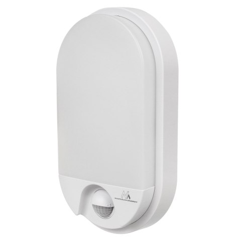 Lampa LED z czujnikiem ruchu Maclean, na podczerwień, kolor biały, 15W, IP54, barwa naturalna biała (4000K), 1100lm, MCE340 W