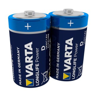 2x bateria R-20 R20 1,5V alkaliczna Varta Longlife Power