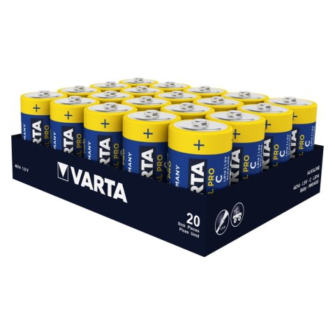 20x baterie R-14 LR14 C alkaliczne Varta Industrial 20x baterie R-14 LR14 C alkaliczne Varta Industrial