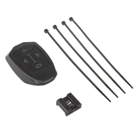 Plecak z sygnalizatorem LED Maclean, z pilotem, MCE420 baterie Lithum 3.7V 500mAh, 2xCR2032, wodoodporność: pilot IPx5, plecak I