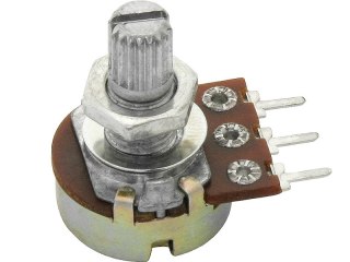 8782# Potencjometr obrotowy 5k ohm a log. l=20mm