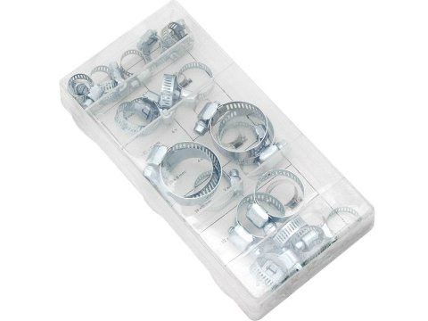 9808# Zestaw opasek zaciskowych metalowych 26sztuk 9808# Zestaw opasek zaciskowych metalowych 26sztuk