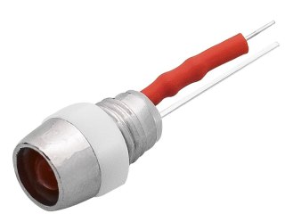 2509# Dioda led 5mm (12v czerwona kontrolka)