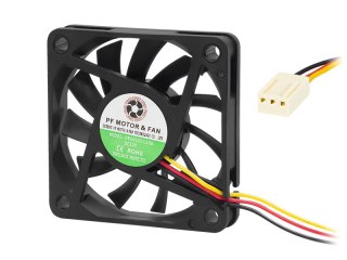 85-620# Wentylator 60x10mm 12v kulkowy 3-przewodwy