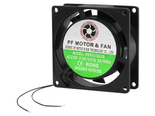 85-924# Wentylator 80x25mm 230v 8025fd kulkowy