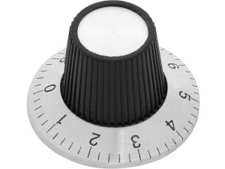 8809# Gałka potencjometru ze skalą średnica 24mm