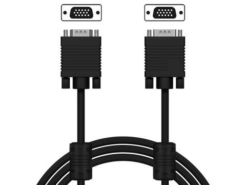 92-613# Przyłącze vga-vga classic 5m+filtry 92-613# Przyłącze vga-vga classic 5m+filtry
